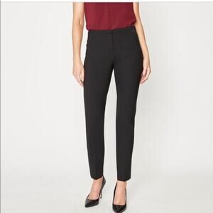 Elie Tahari Jillian Black Zip Pocket Dress Pants Size 2 EUC
